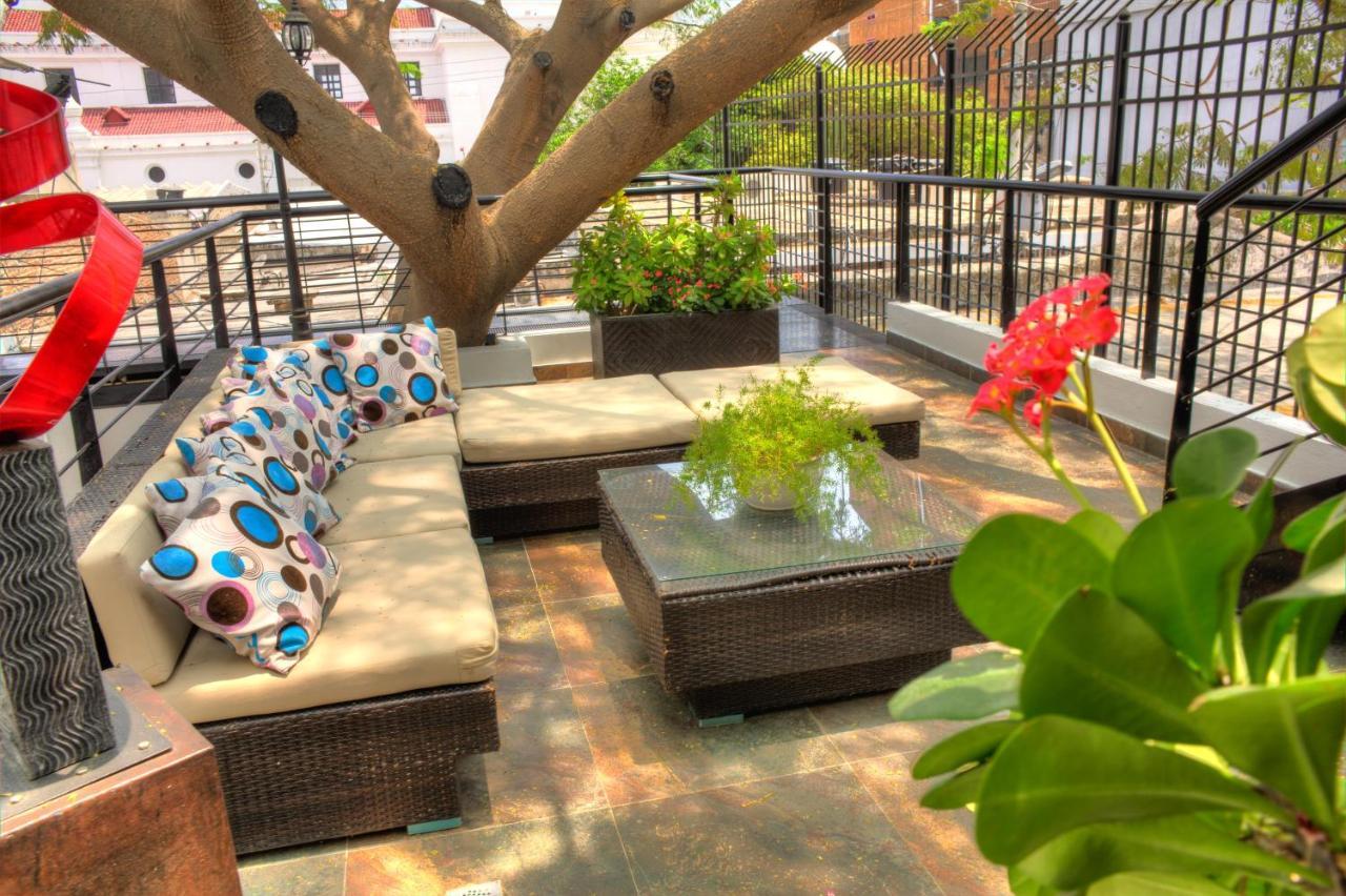 Casa De Leda, A Kali Hotel Santa Marta  Exteriér fotografie Rooftop garden