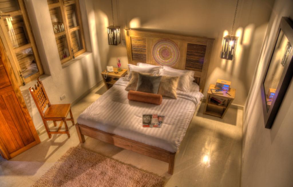 Casa De Leda, A Kali Hotel Santa Marta  Pokoj fotografie A bedroom at the hotel