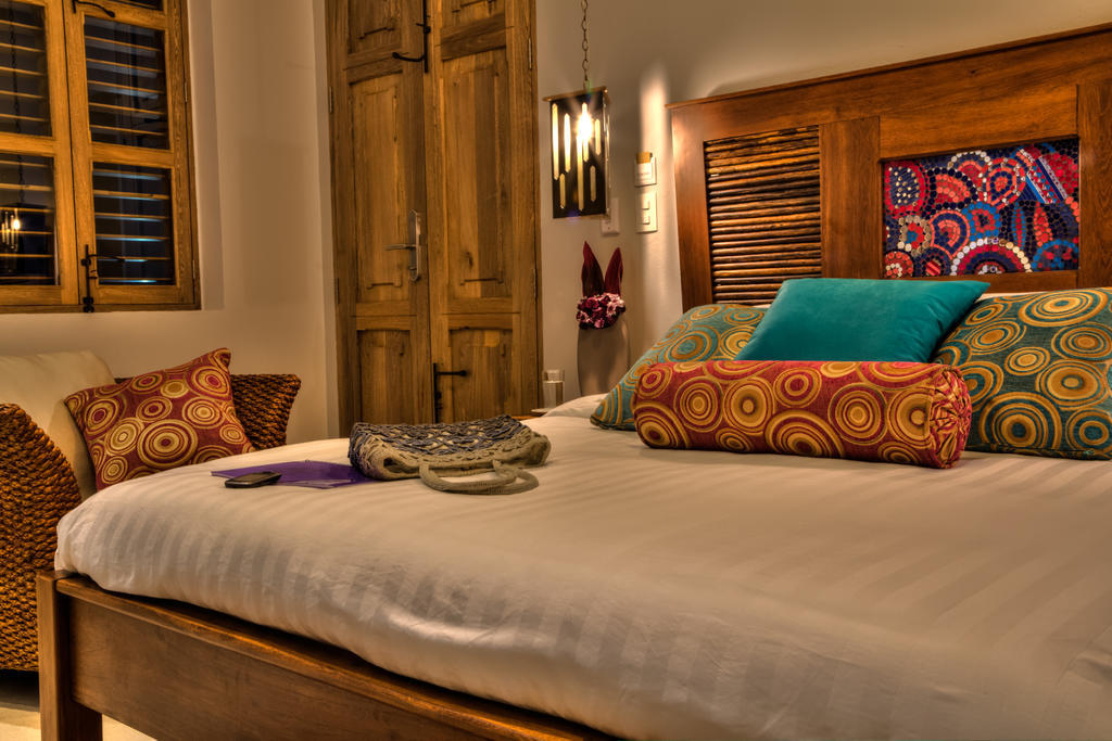 Casa De Leda, A Kali Hotel Santa Marta  Exteriér fotografie A bedroom at the Inn at the 5th