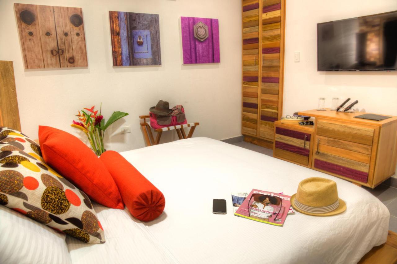 Casa De Leda, A Kali Hotel Santa Marta  Exteriér fotografie A room at the hotel